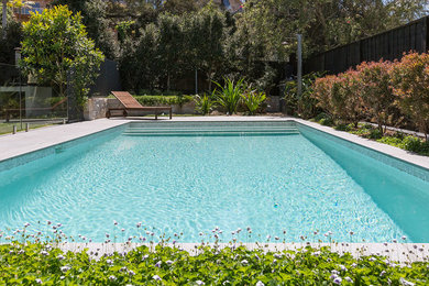Minimalist pool photo in Sydney