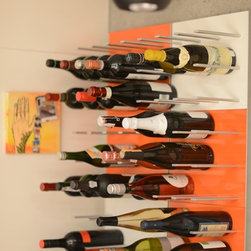 Wine Storage Meets Modern Art - Artwork