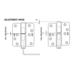 R60 Hinge By AGB - Home Improvement