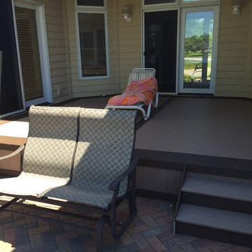 Deck and Patio Combination in Sugar Grove, IL