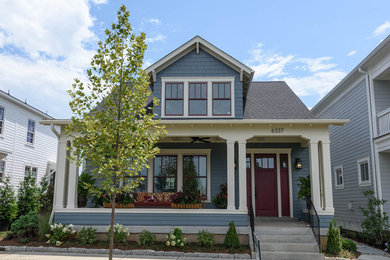Inspiration for a craftsman exterior home remodel in Louisville