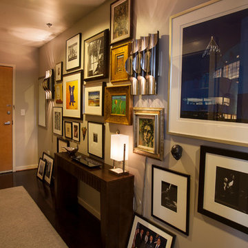 Contemporary Art Loft: Hallway