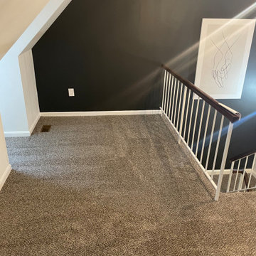 Iron Ore accent wall Sherwin Williams