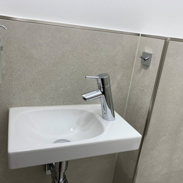 Modernisierung eines Gäste WC's in Unterföhring bei München