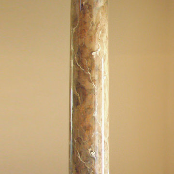 Brown Marble (Breccia) Column