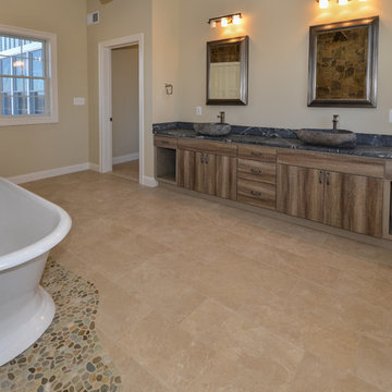 Industrial Farmhouse Master Bath