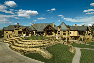 Example of a classic exterior home design in Denver