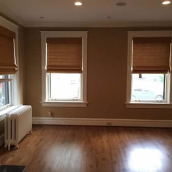 Natural Woven Shades - Roman Shades
