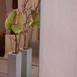 Blumenvase aus Beton - Home Decor