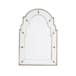 SHORT FRENCH SALON MIRROR - Wall Mirrors