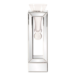 Howard Elliott Collection 99013 Rounded Mirrored Vase Small
