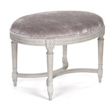 vanity stools in bathroom