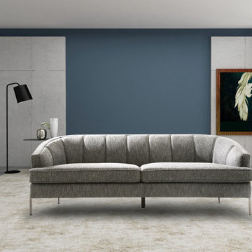 Chic Home Astoria Sofa, Dark Gray