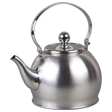 Creative Home 72258 1 qt. Royal Stainless Steel Tea Kettle with Removable