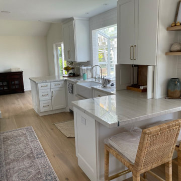 Encinitas kitchen and wall removal