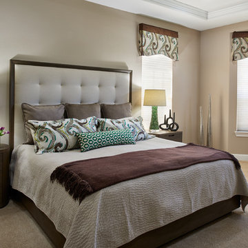 Contemporary Master Bedroom, Broomfield CO