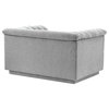 Cascade Upholstered Set, Grey, Boucle Fabric, Chair