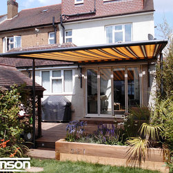Retractable Fabric Canopies - Pergolas, Arbours & Trellises