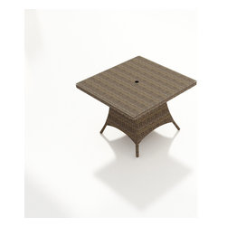 5 Pc. Cypress Outdoor Square Dining Set by Forever Patio - Products