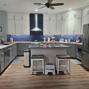 Transitional Hybrid Kitchen Remodel