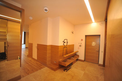 Entryway - contemporary entryway idea in Other