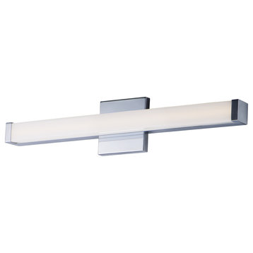 Maxim Lighting 52002PC Spec-16W 1 LED Bath Vanity-24 Inches wide by 1.75 inches