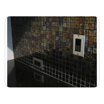 Iridescent Glass Tile Ideas
