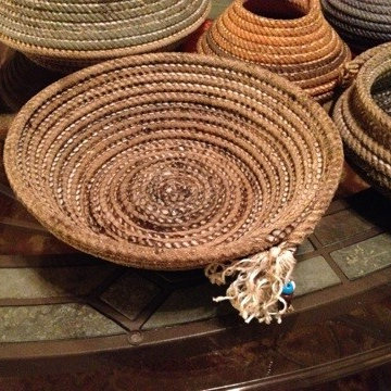 Western Cowboy Mirrors and Ranch Rope Bowls