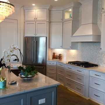Detailed Oven Range with Seagate Backsplash
