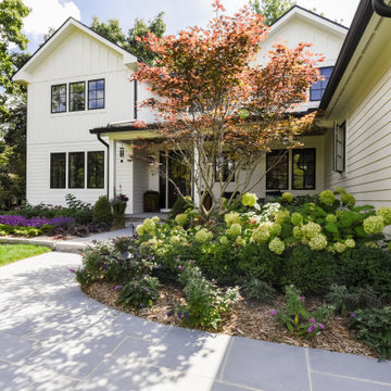 Transitional Outdoor Family Room