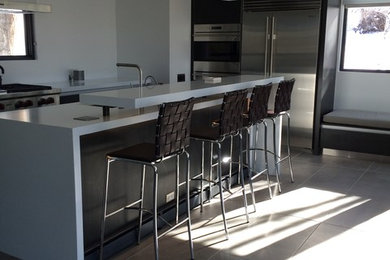 Trendy home design photo in Denver