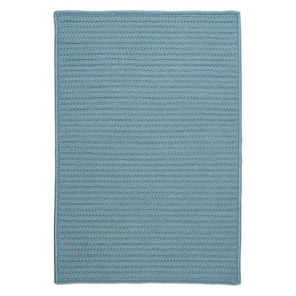 Simply Home Solid Rug, Federal Blue 2'x3', Blue, 12x12
