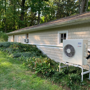Mitsubishi Ductless Mini Split in Boat House