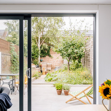 Side and rear extension with a courtyard