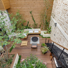 Avant/Après : Un patio tout en verticalité gagne en charme