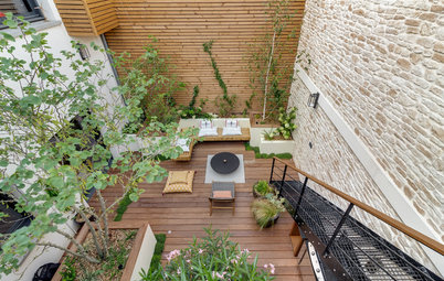 Avant/Après : Un patio tout en verticalité gagne en charme