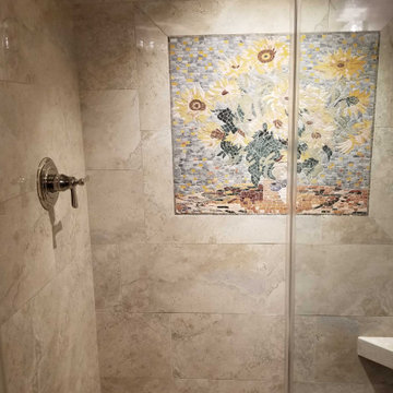 Claude Monet Sunflowers", Mosaic Reproduction | Mozaico