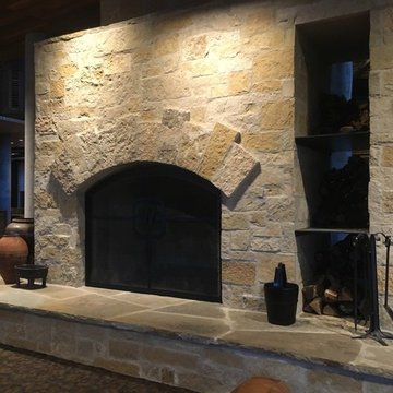 Custom Cut Limestone Home