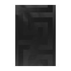 Versace Solea Black Satin Greek key Wallpaper 93523-4, 27 Inc X 33 Ft Roll