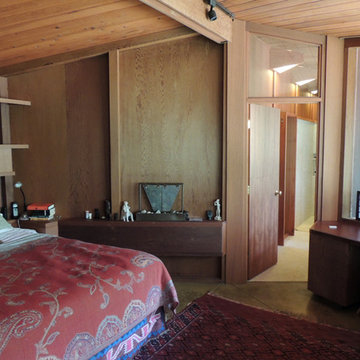 Project required creation of new access directly from the Master Bedroom into th