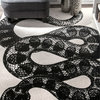 Novelty Serpent, Black/White, 7'6"x9'6"