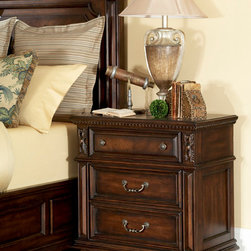 Drawer Nightstand 126-420 by American Drew Barrington House - Nightstands And Bedside Tables