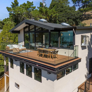 Berkeley Hills Modern Exterior & Deck Remodel