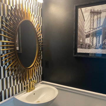 Modern Powder Room Remodel