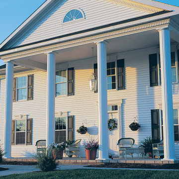 Round Fluted Columns