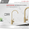 Stainless Steel Drinking Water Faucet in Gold