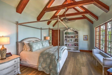 Mountain style bedroom photo in Other
