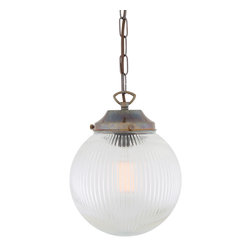 FITZROY HOLOPHANE GLOBE PENDANT LIGHT 20CM - Pendant Lighting
