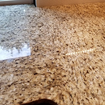 "Giallo Ornamental" Granite Countertops