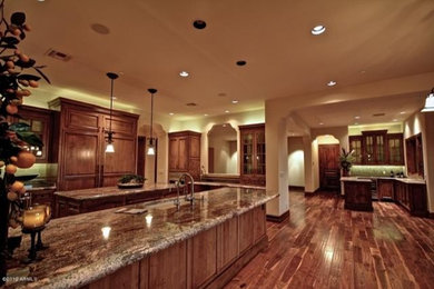 Elegant kitchen photo in Phoenix